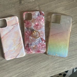 Set of 3 IPhone 11 Pro Max phone cases